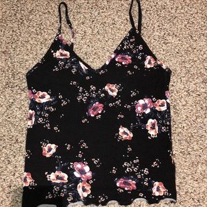 Floral tank top